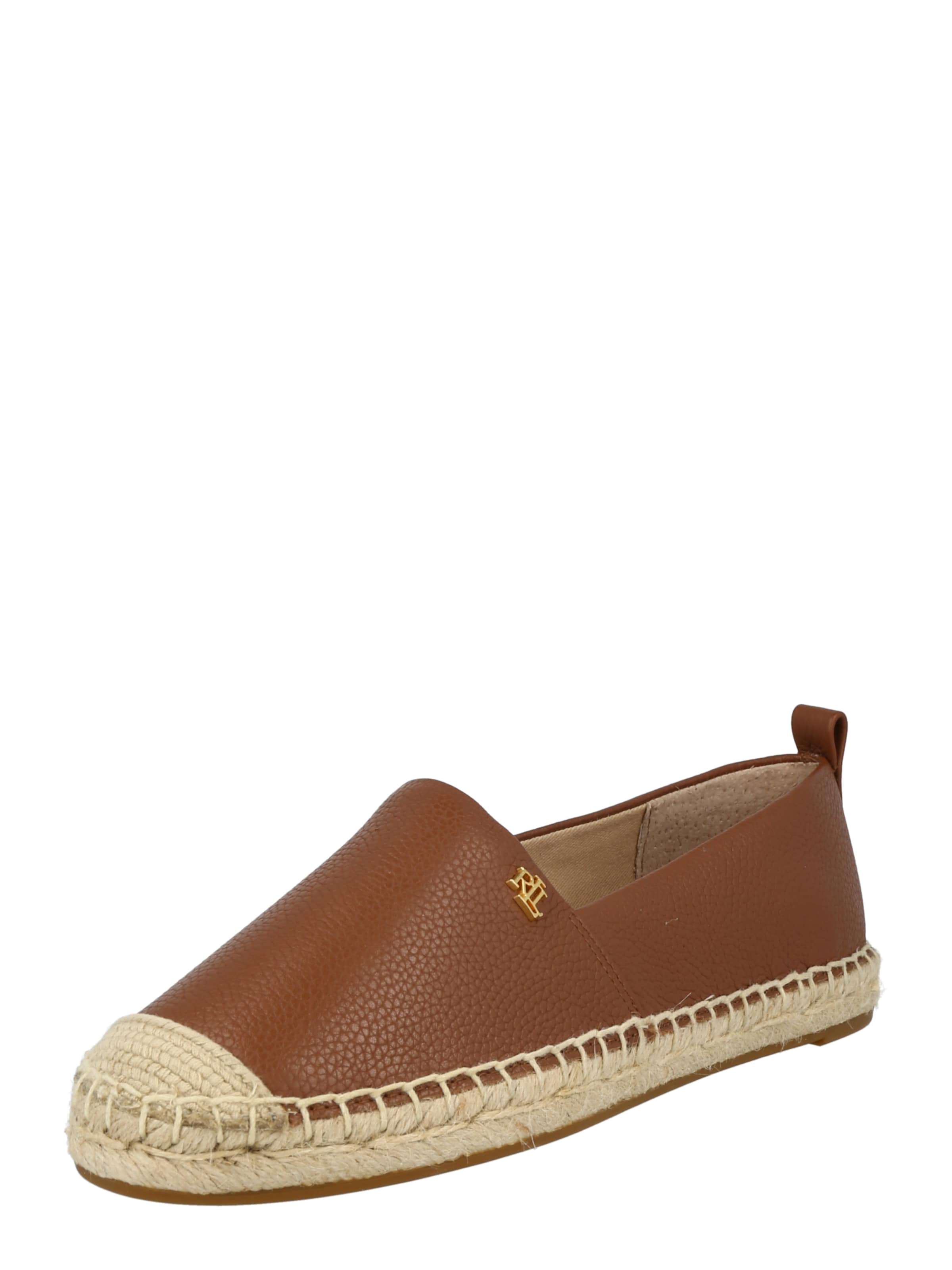 Lauren Ralph Lauren Espadrillo värissä ruskea: etupuoli