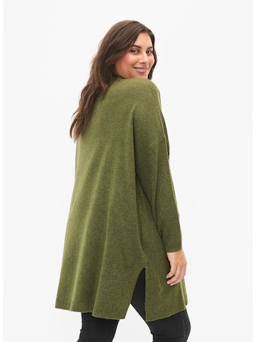 Pull-over 'Casunny' Zizzi en vert