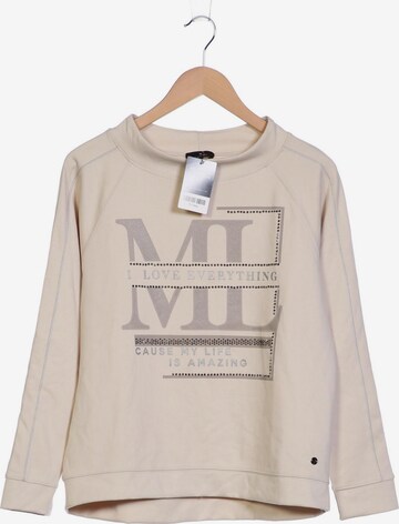 monari Sweatshirt & Zip-Up Hoodie in M in Beige: front