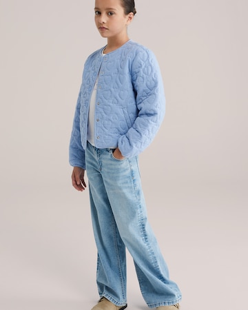 WE Fashion Преходно яке в синьо