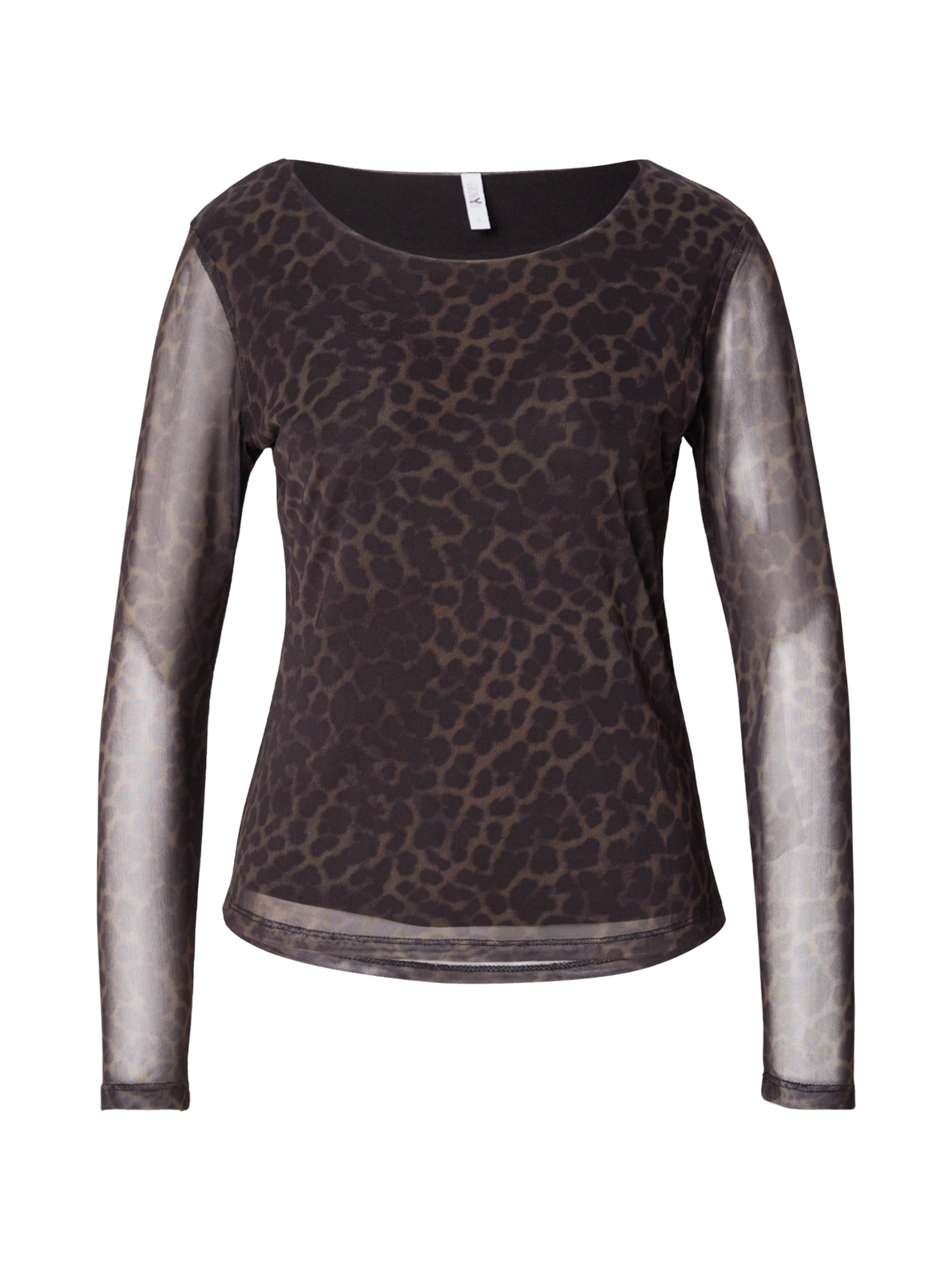Hailys Camisa 'Ju44lie' em XS em castanho escuro / preto, Vista do artigo