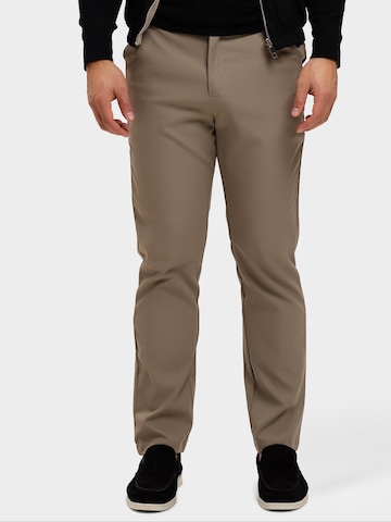 Richesse Regular Chino 'ESSENTIALS SMARTS PANTS CAMEL' in Beige: voorkant