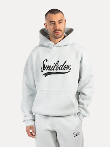 Smilodox Sweatshirt 'Lorik' in Grey: front