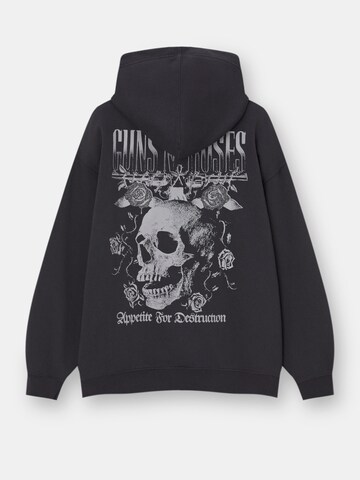 Sweat-shirt Pull&Bear en noir