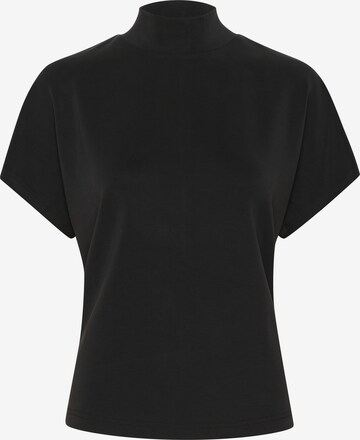 My Essential Wardrobe Blouse 'Elle' in Zwart: voorkant