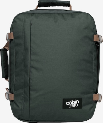 cabin zer Rucksack 'Zaino' in Grün: Vorderseite