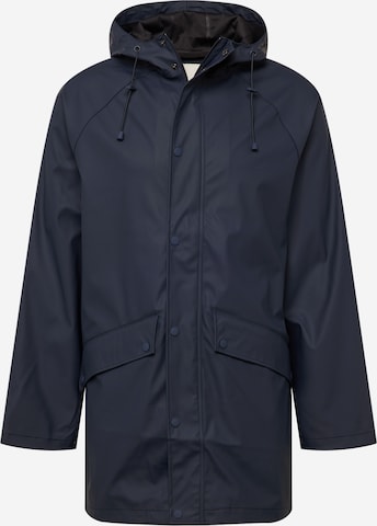 !Solid Between-Season Jacket 'Devron' in Blue: front