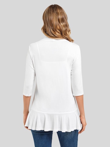 LapaPlus Kofta 'Women Shirt' i vit