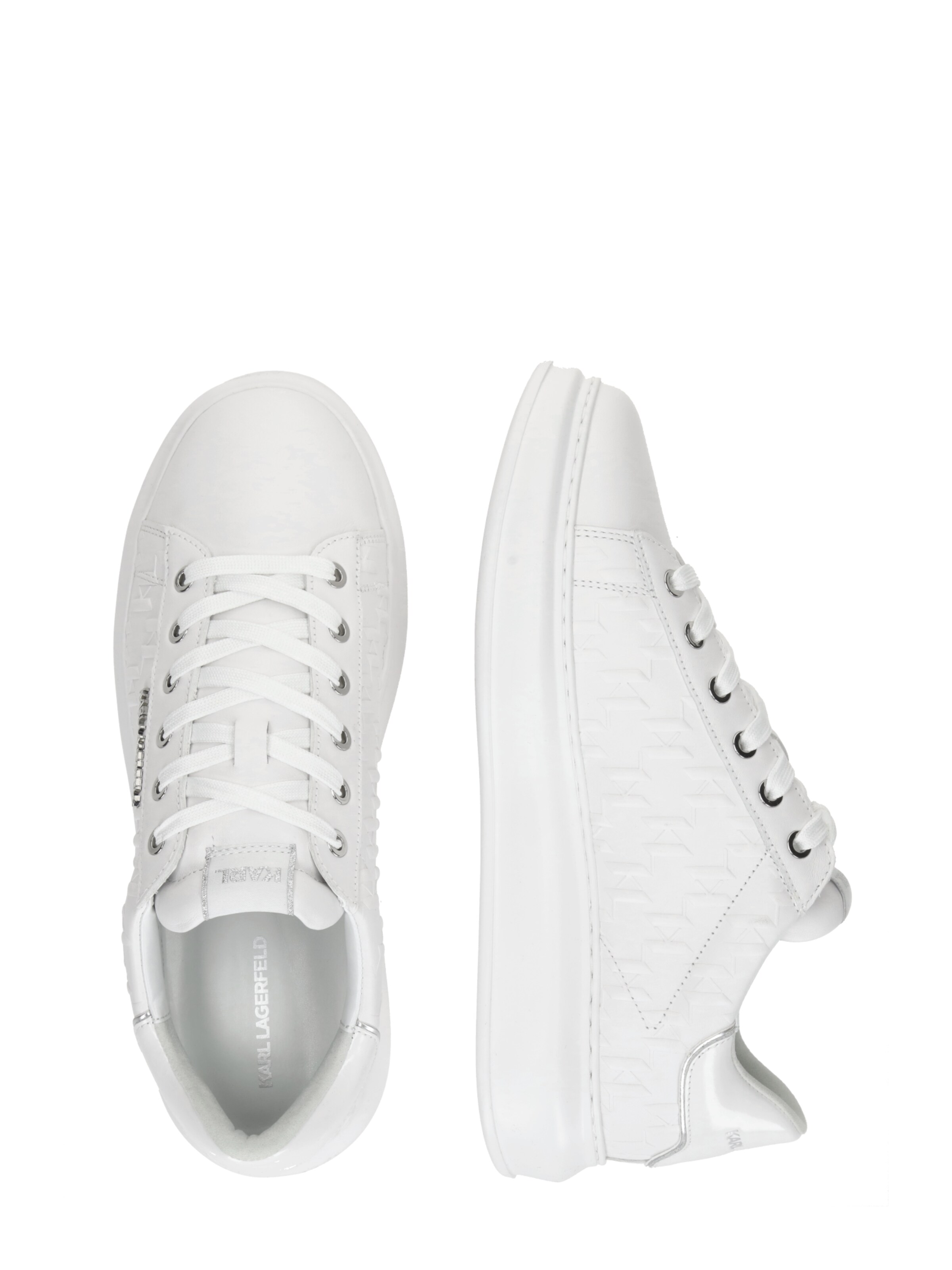 Karl Lagerfeld Rövid szárú sportcipők - fehér