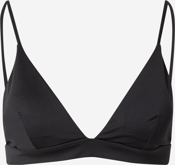 A LOT LESS Trójkąt Góra bikini 'Jenna' w kolorze czarny: przód