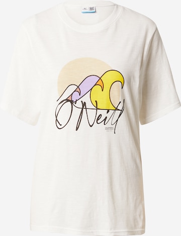 T-shirt fonctionnel 'Luano' O'NEILL en blanc : devant