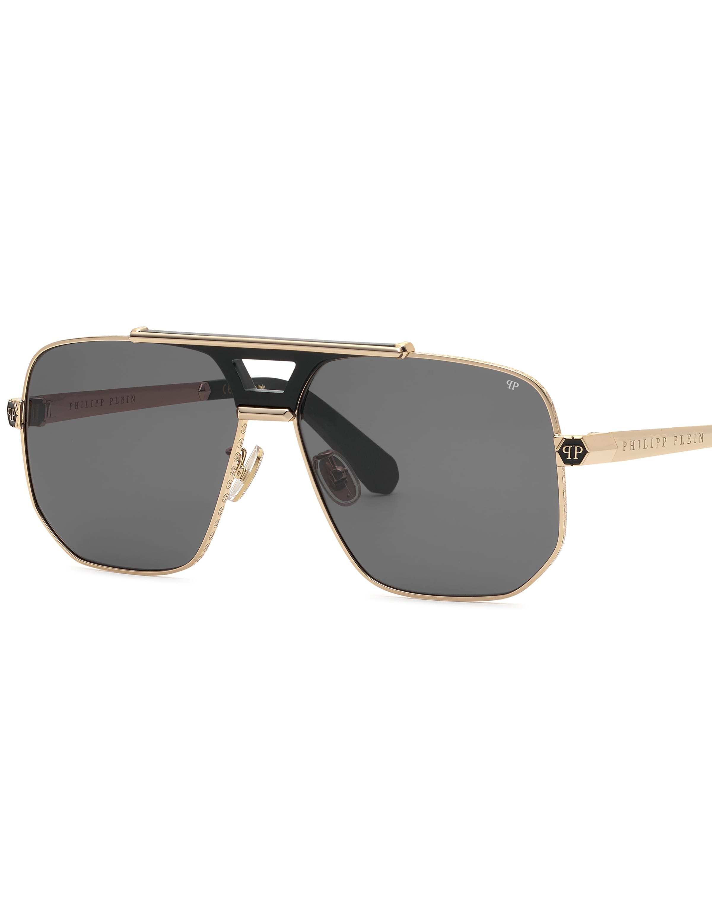Philipp Plein Zonnebril in Goud