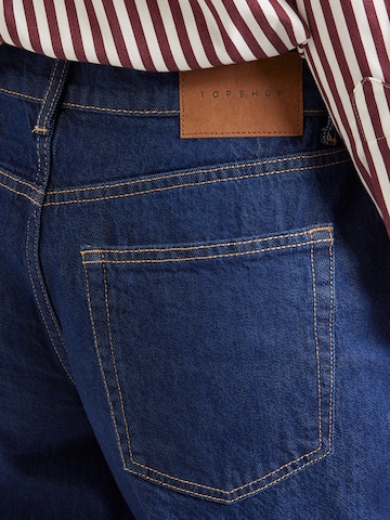 TOPSHOP Wide Leg Farkut 'CLARA' värissä sininen