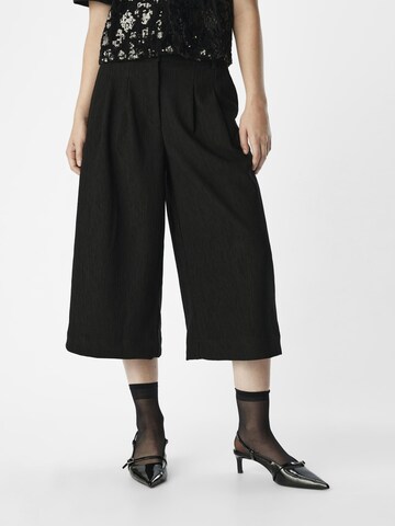 Loosefit Pantalon à pince 'KENDRA' OBJECT en noir : devant