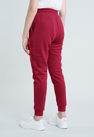 GIORDANO Tapered Pants 'Silvermark' in Red