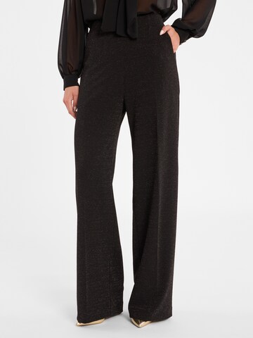 Ana Alcazar Loosefit Bügelfaltenhose 'Cilisa' in Schwarz