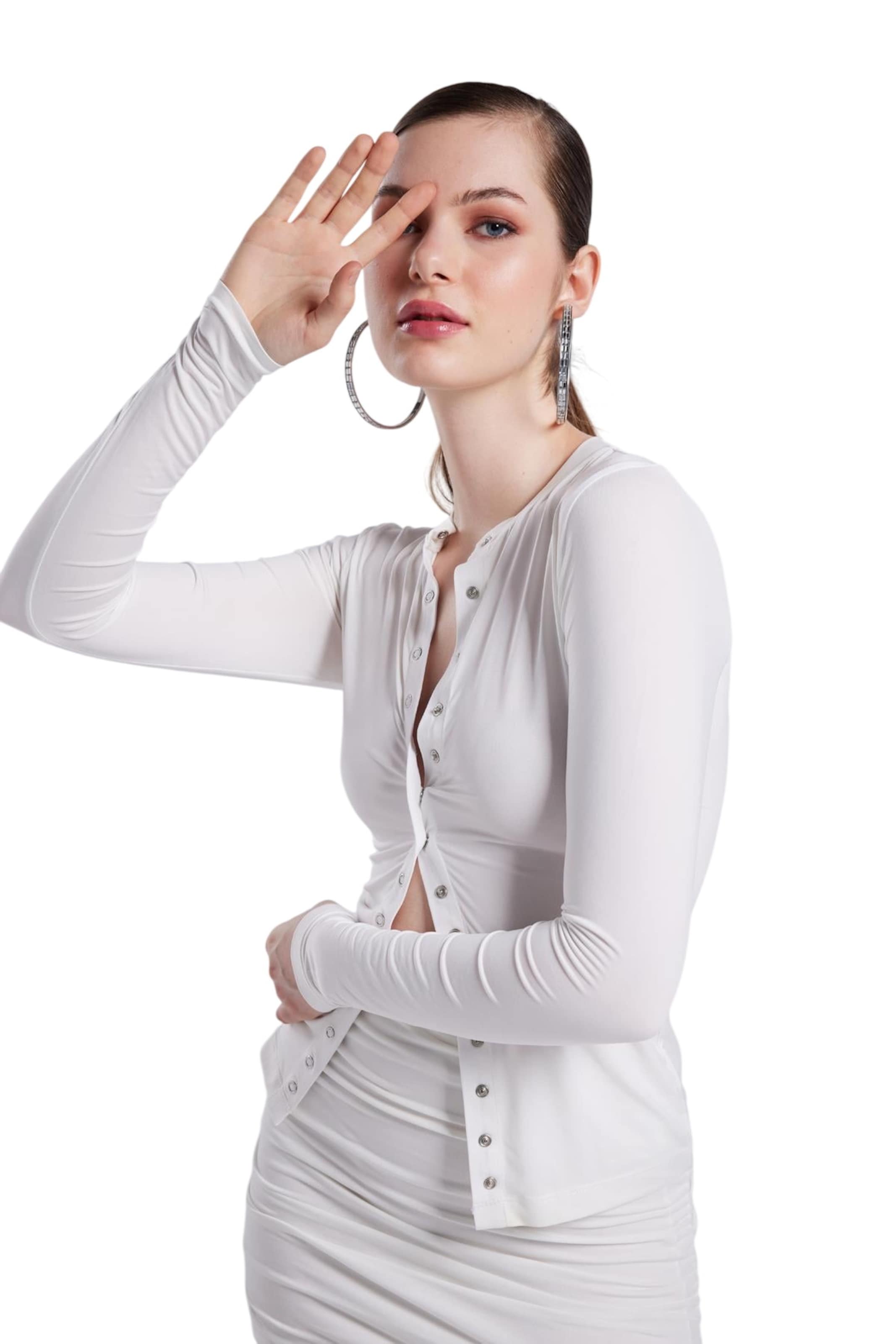 HOLLY LOLLY Blouse in White