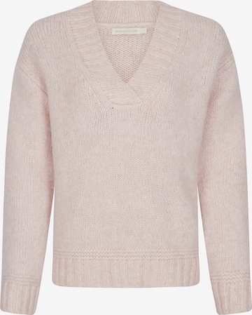 Pull-over eve in paradise en beige : devant