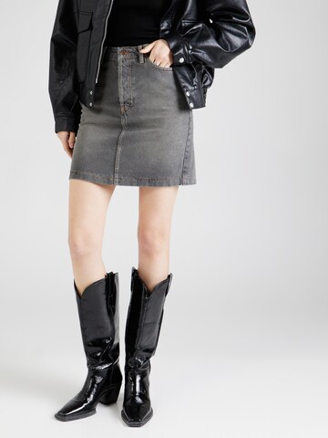 TOPSHOP Skirt in Grey: front