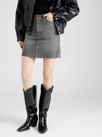 TOPSHOP Rock in Grau: Vorderseite