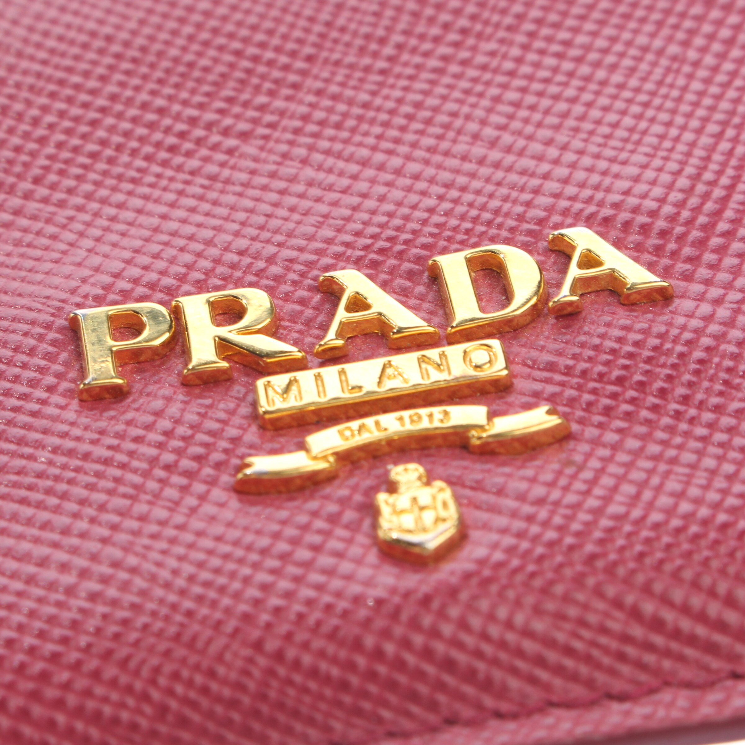PRADA Small Leather Goods in One size in Red