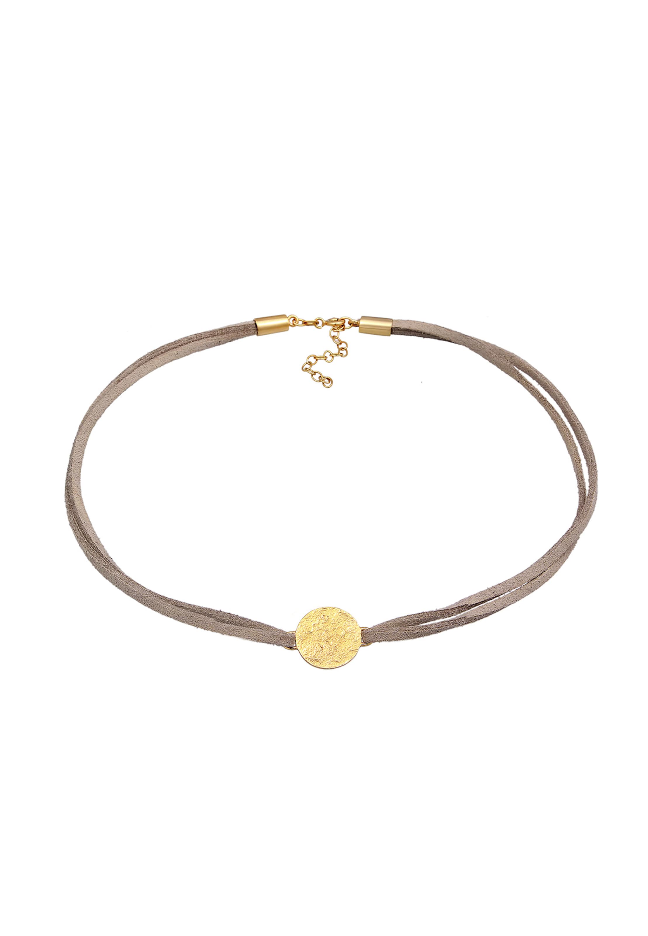 ELLI Kette in Gold: Vorderseite