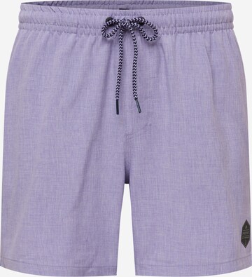 PROTEST Board Shorts 'DAVEY' in Purple: front