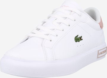 LACOSTE Tenisky – bílá: přední strana