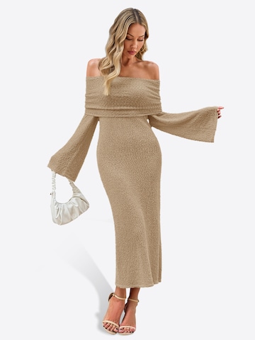 Imily Bela Strikkjole i grøn