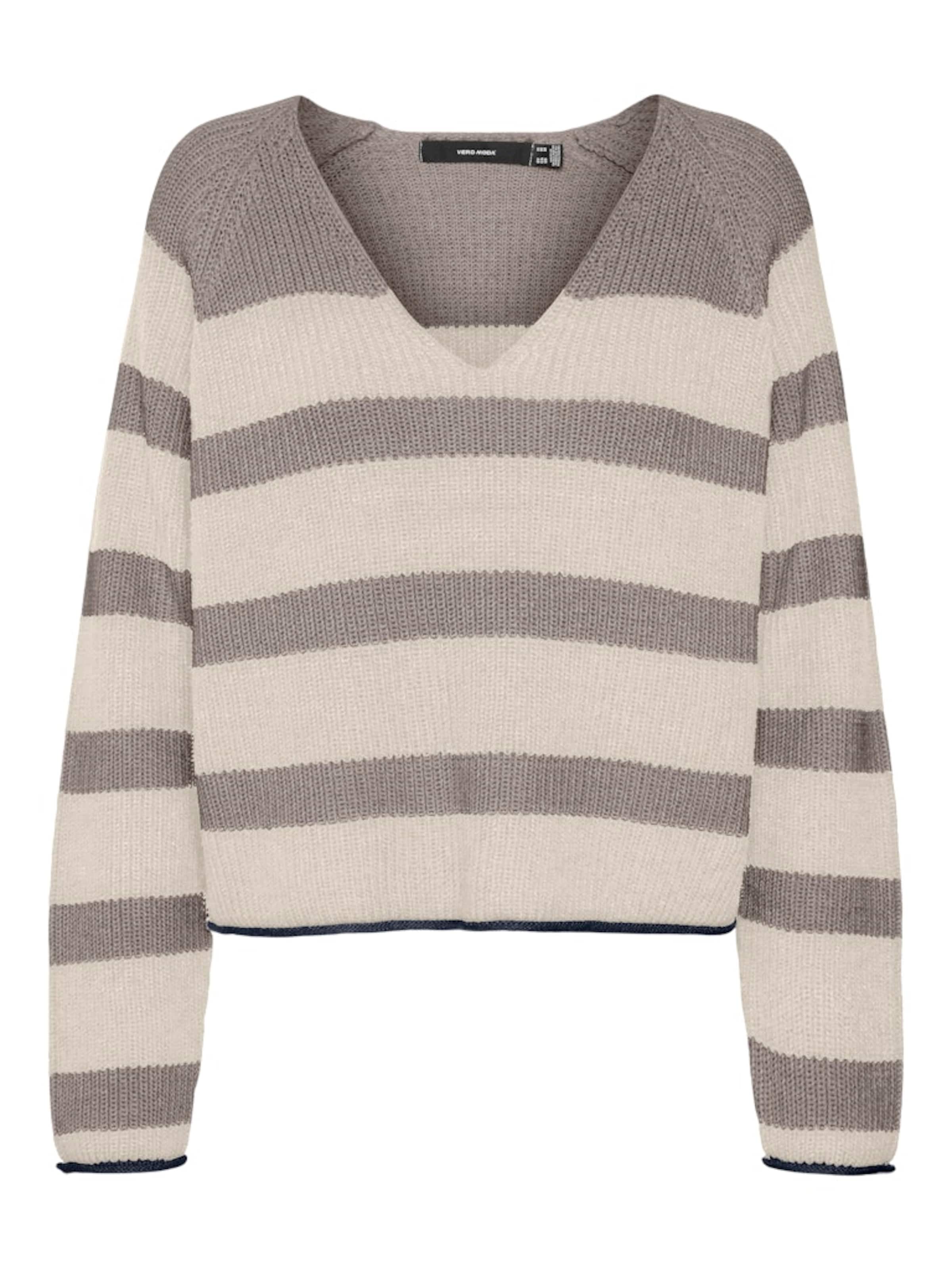 VERO MODA Pullover 'VMFABULOUS' in Grau: Vorderseite