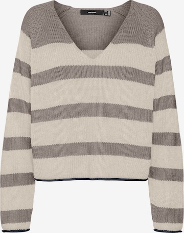 VERO MODA - Jersey 'VMFABULOUS' en gris: frente