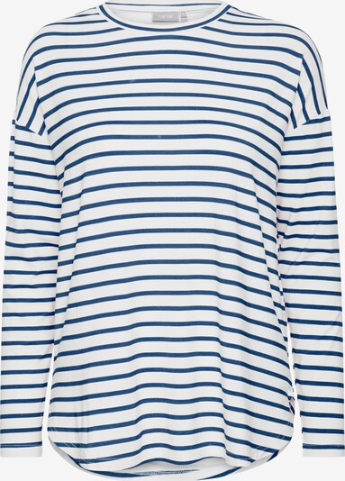 Fransa Shirt 'Fremfloral' in blau / weiß, Produktansicht
