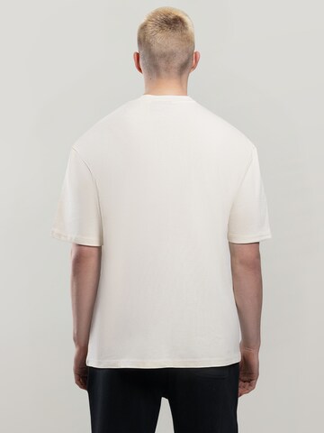 MAD TIGERS Shirt 'Dark Oceans' in Beige