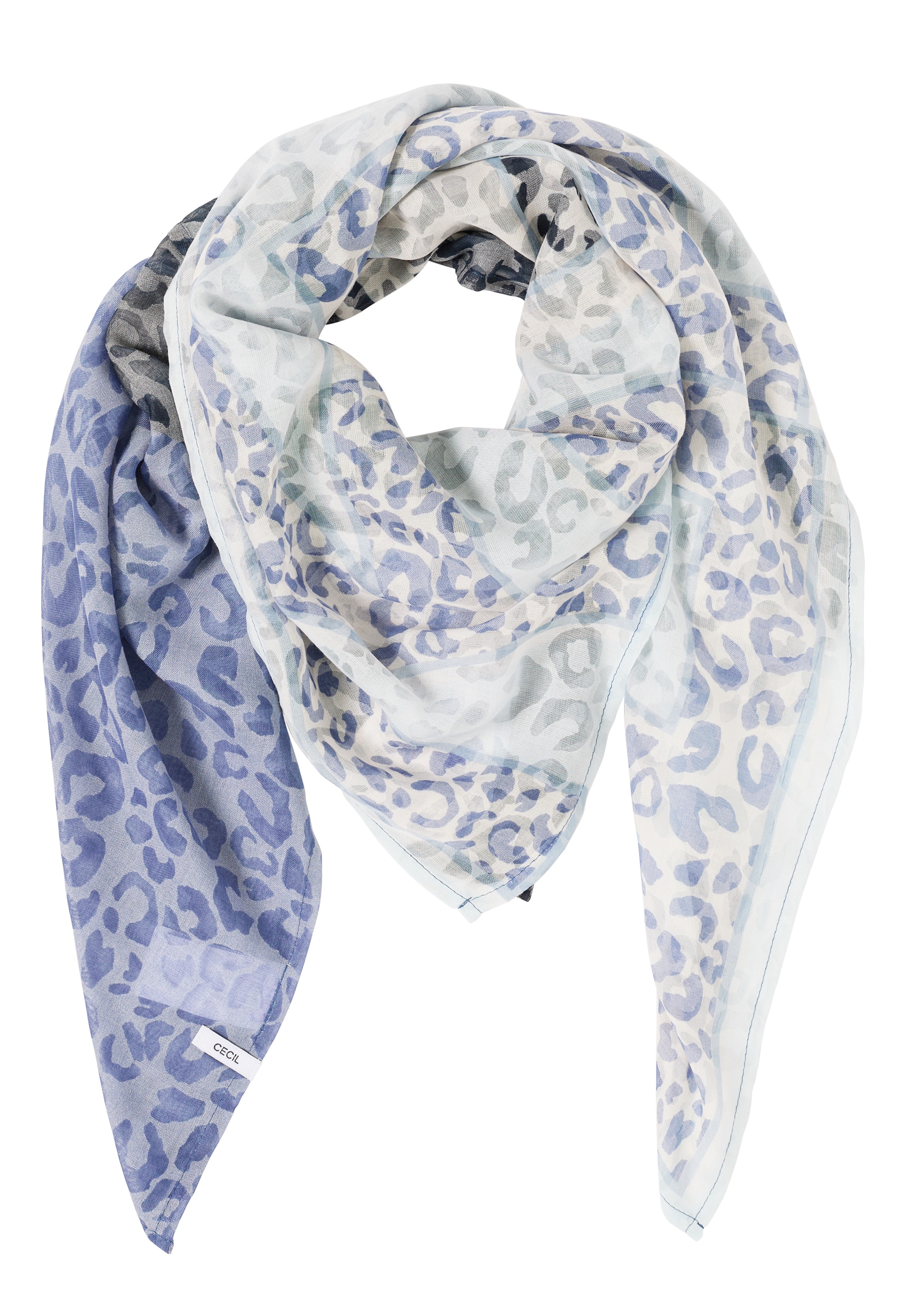 CECIL Tuch in Blau: Vorderseite