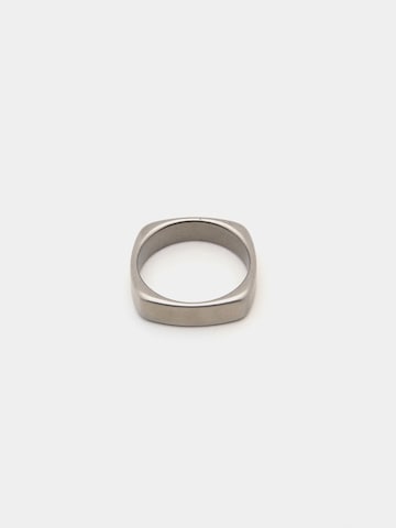 Pull&Bear Pierścionek w kolorze srebrny