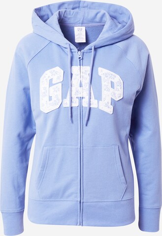 GAP Sweatjacke in Blau: predná strana