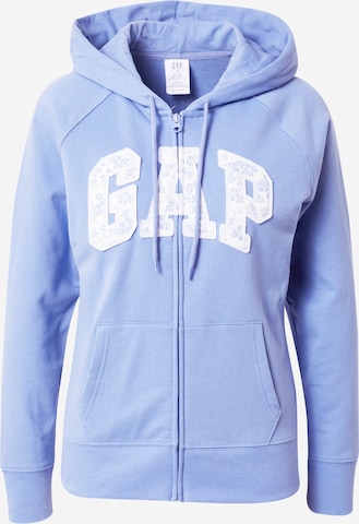 GAP Sweatjacke in Blau: predná strana