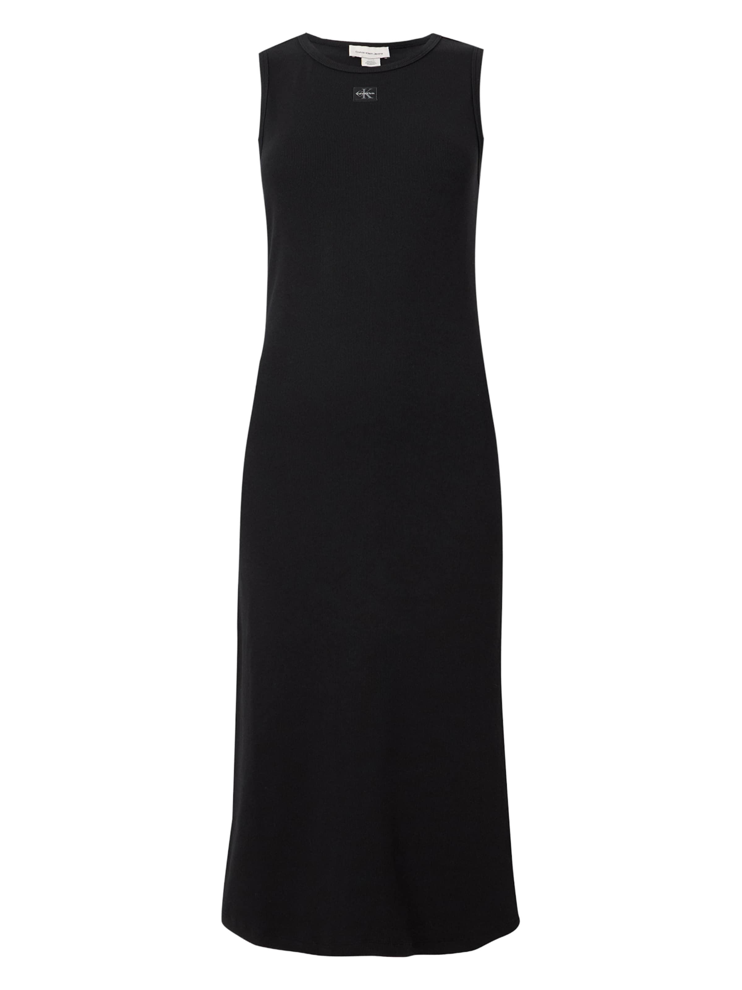 melns Calvin Klein Jeans Kleita: no priekšpuses