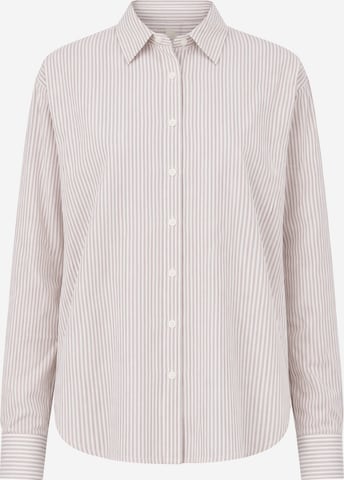 BRAVE SOUL Bluse in Grau: Vorderseite