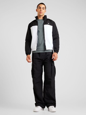 Calvin Klein Jeans Regular Between-season jacket in Black