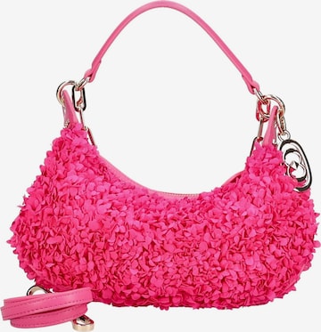 La Carrie Handbag in Pink: front