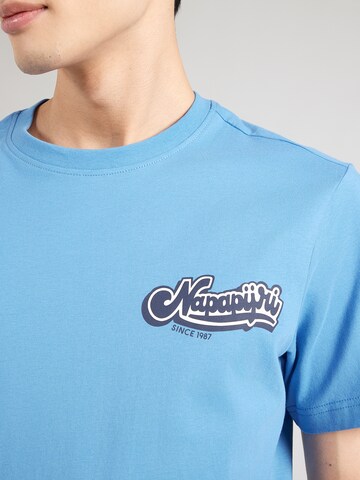 NAPAPIJRI Koszulka 'S-ZINC' w kolorze niebieski