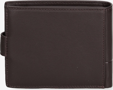 Solo Soprani Wallet in Brown: front