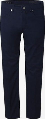 PIERRE CARDIN Regular Hose `Laval` in Blau: Vorderseite