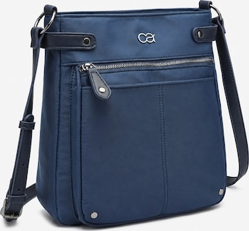 COLLEZIONE ALESSANDRO Crossbody Bag 'Styler' in Blue: front