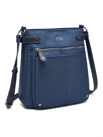 COLLEZIONE ALESSANDRO Crossbody Bag 'Styler' in Blue: front
