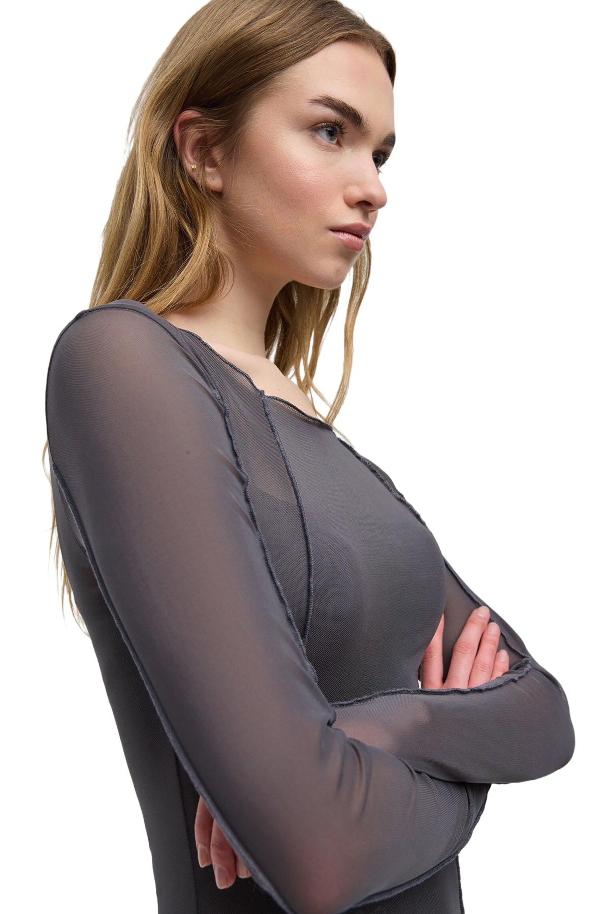 No Matter What Jurk in Grijs