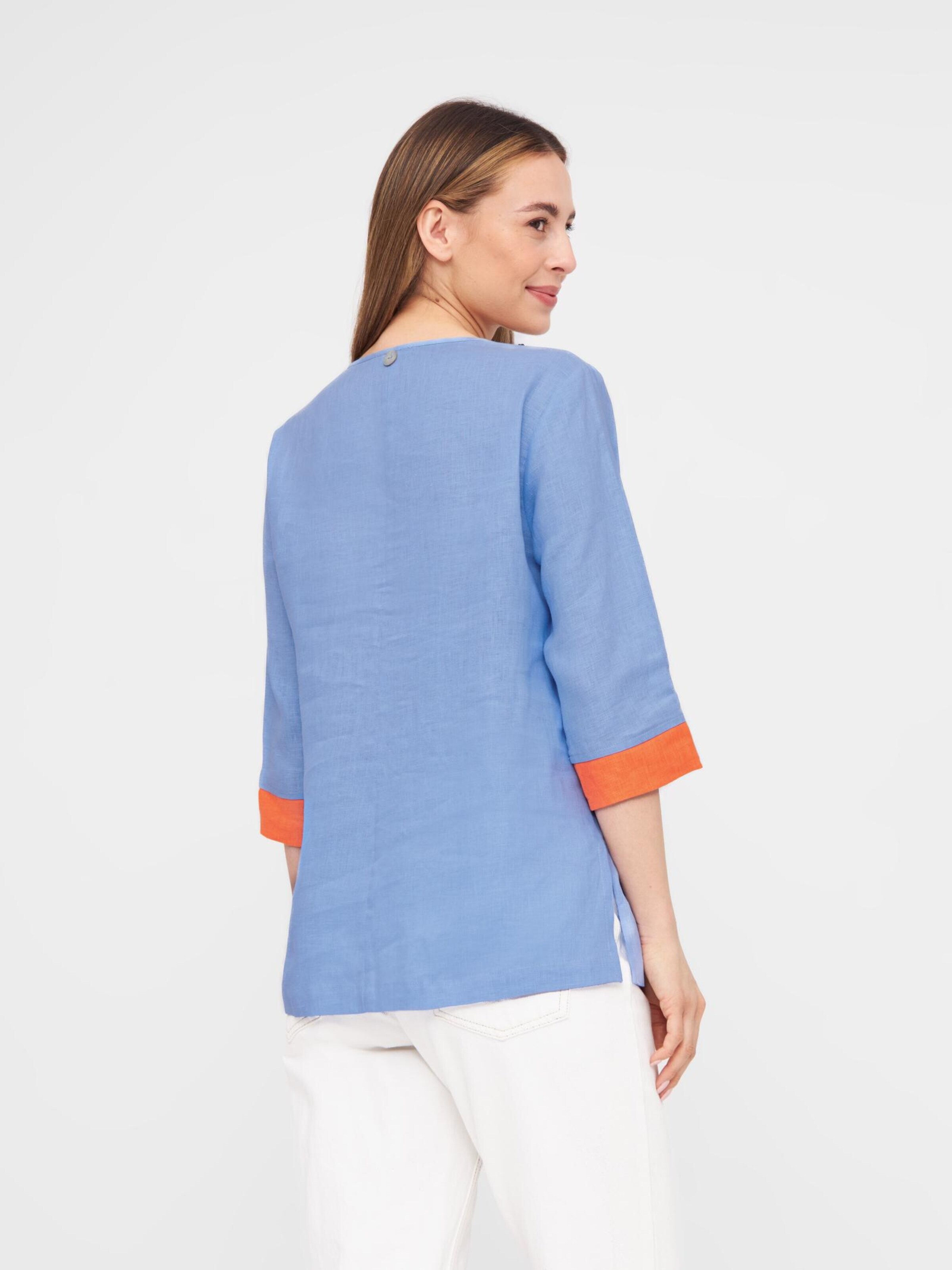 TOOche Blouse 'Happy' in Blue