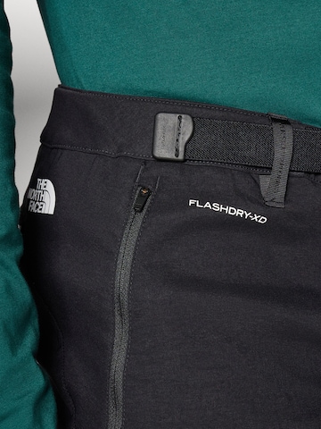 THE NORTH FACE regular Παντελόνι πεζοπορίας 'LIGHTNING' σε μαύρο