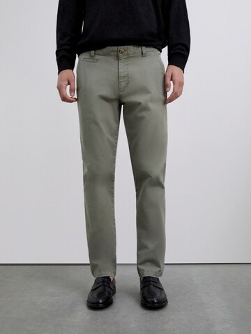 Scalpers Обычный Брюки-чинос в Зеленый